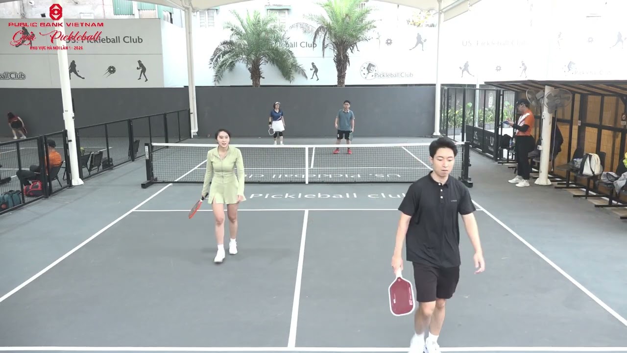 🎬ĐÔI NAM NỮ : VIỆT -  MAI -vs- TÙNG - PHƯƠNG |Pickleball Public Bank Việt Nam KV HN lần I - 2026