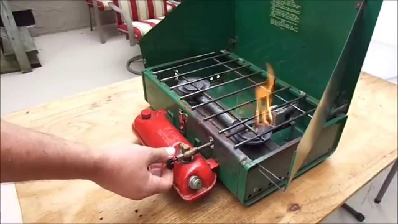 Lighting and Maintaining a Coleman Camp Stove