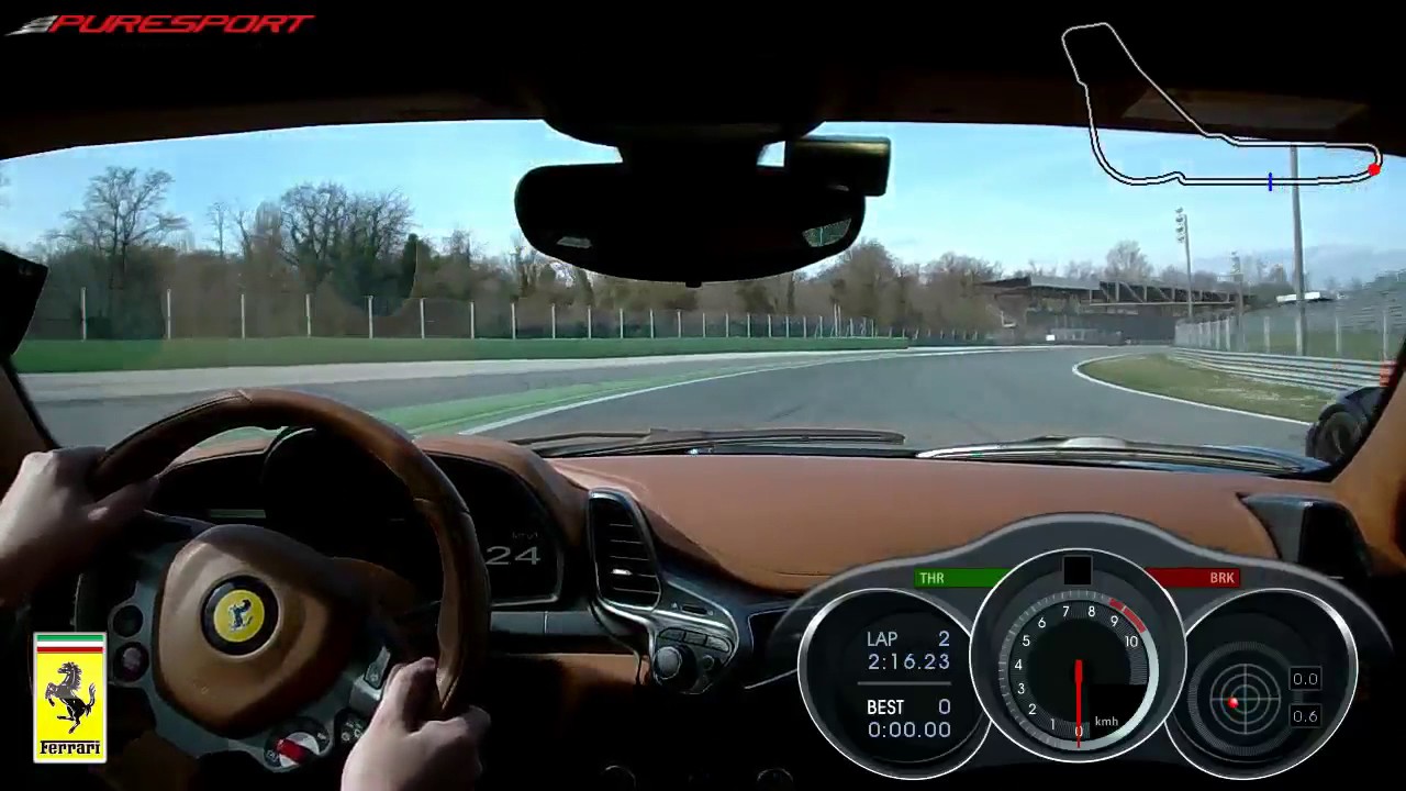 4 giri a Monza con Ferrari 458 - Puresport