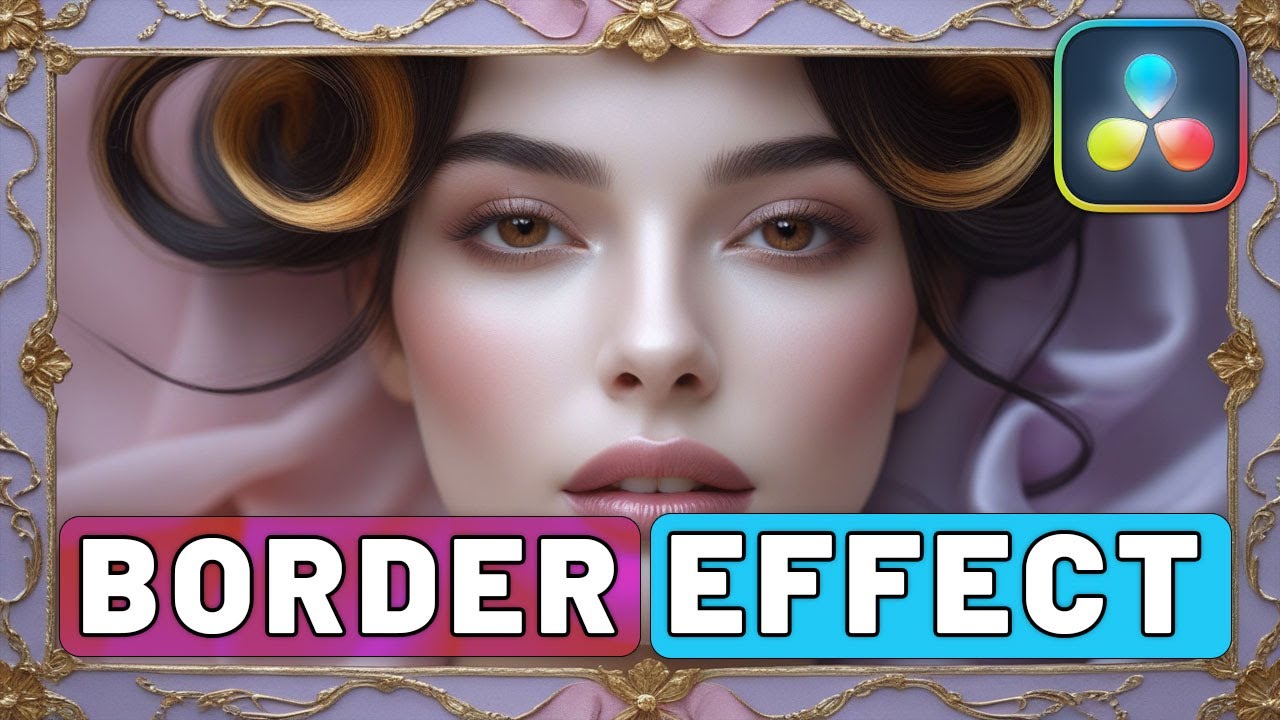 Animated BORDER Effect In Davinci Resolve