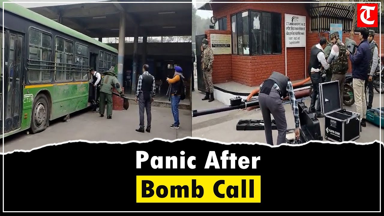 Bomb Call Triggers Panic at Chandigarh Sector-43 Bus Stand, Chaos for an Hour, Probe On