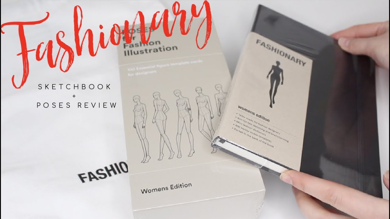 ✰ FASHIONARY Sketchbook and POSES review + demo ✰