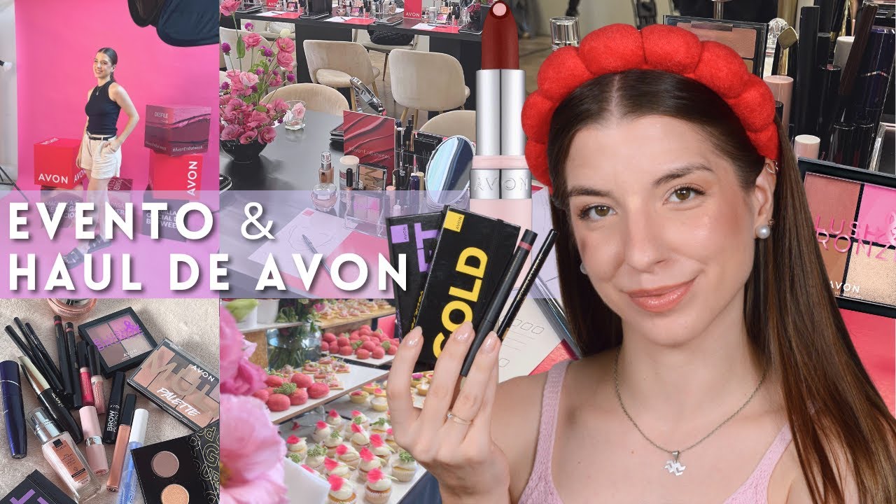 Fuí a un evento de AVON y nos regalaron de todo! HAUL DE MAKEUP (y un poquito de skincare) ❤
