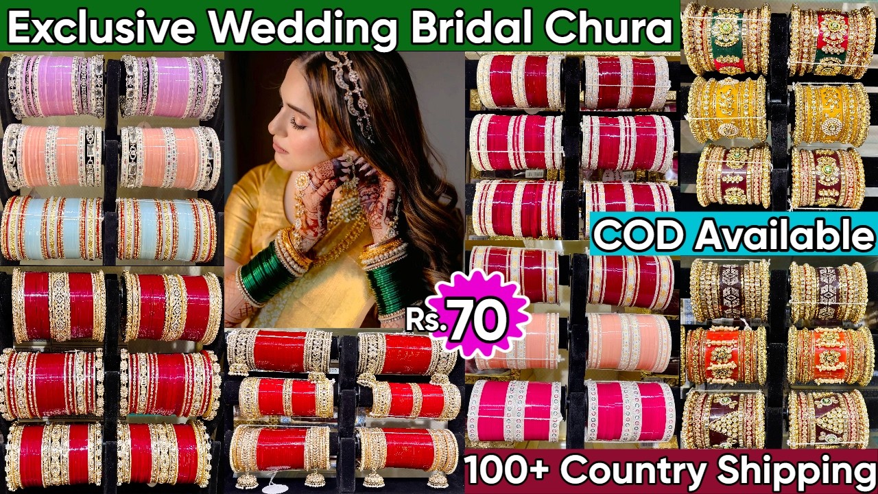 Exclusive Premium Bridal Chura Collection 2026 | Celebrity Inspired Wedding Bridal Chura Designs