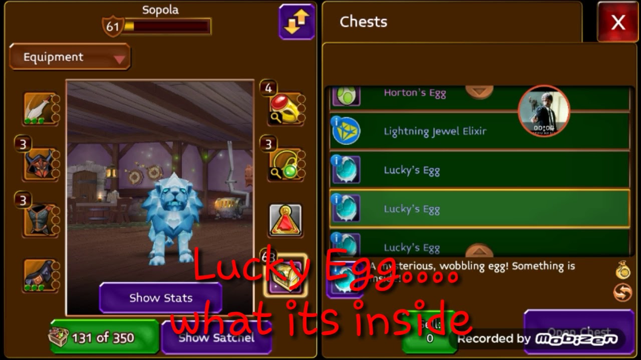 Lucky  Egg - Arcane Legend  -