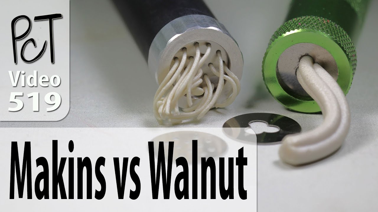 Polymer Clay Extruders: Makins vs. Walnut Hollow Review