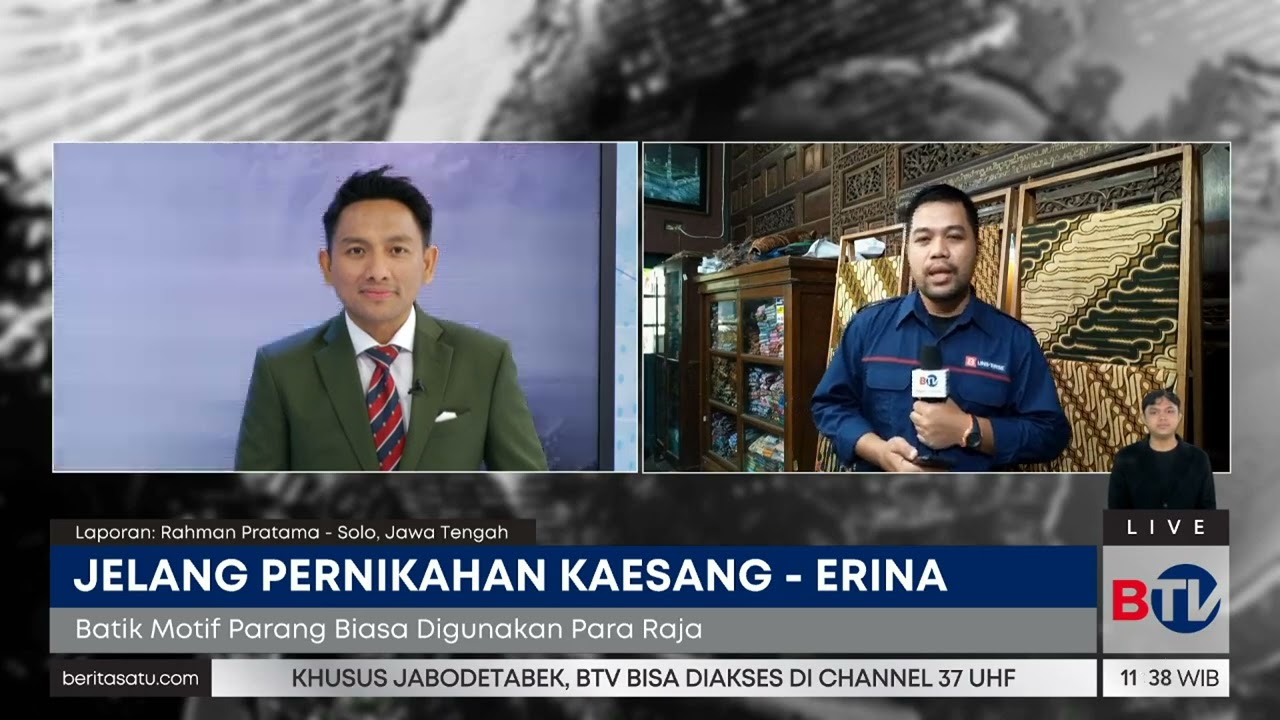 Ini Alasan Pakai Batik Motif Parang di Pernikahan Kaesang-Erina