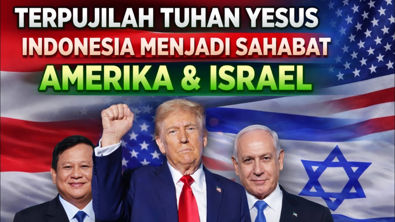 Wow.. Pdt Mell Atock YAKIN bahwa PERSAHABATAN Indonesia, Amerika dan Israel ada dalam Rencana Tuhan!