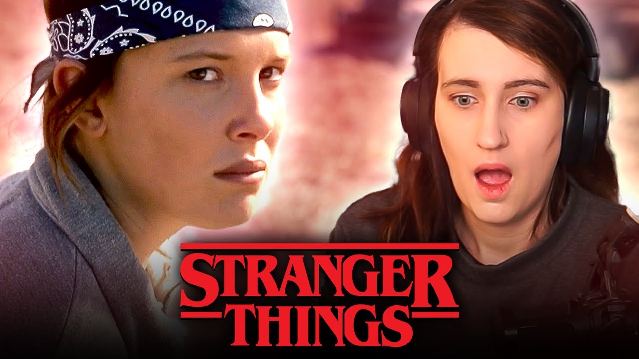 Первый просмотр сериала «Очень странные дела» | 5x1 - Ползучесть | Реакция