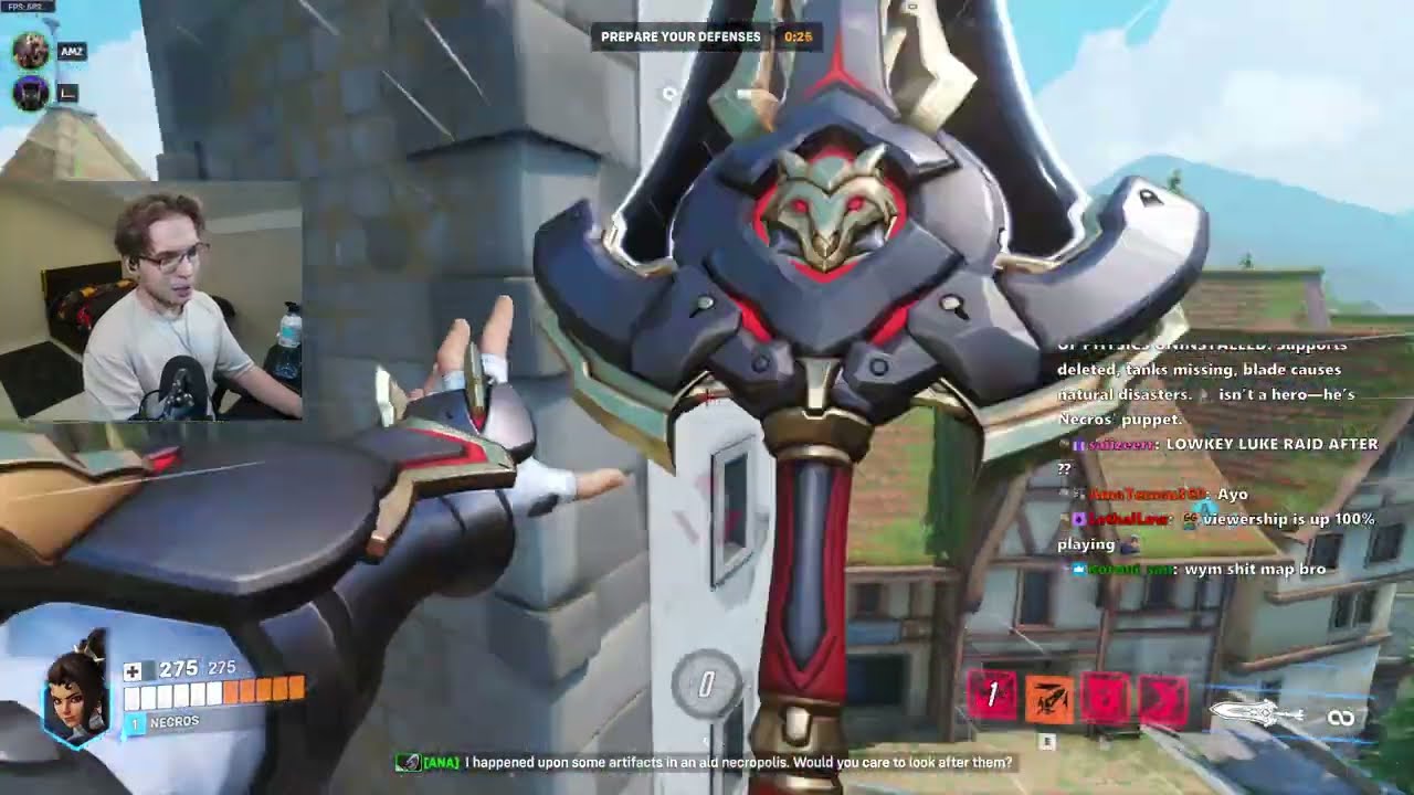 Overwatch 2 Самый быстрый игровой процесс Genji God Necros Aggro Vendetta
