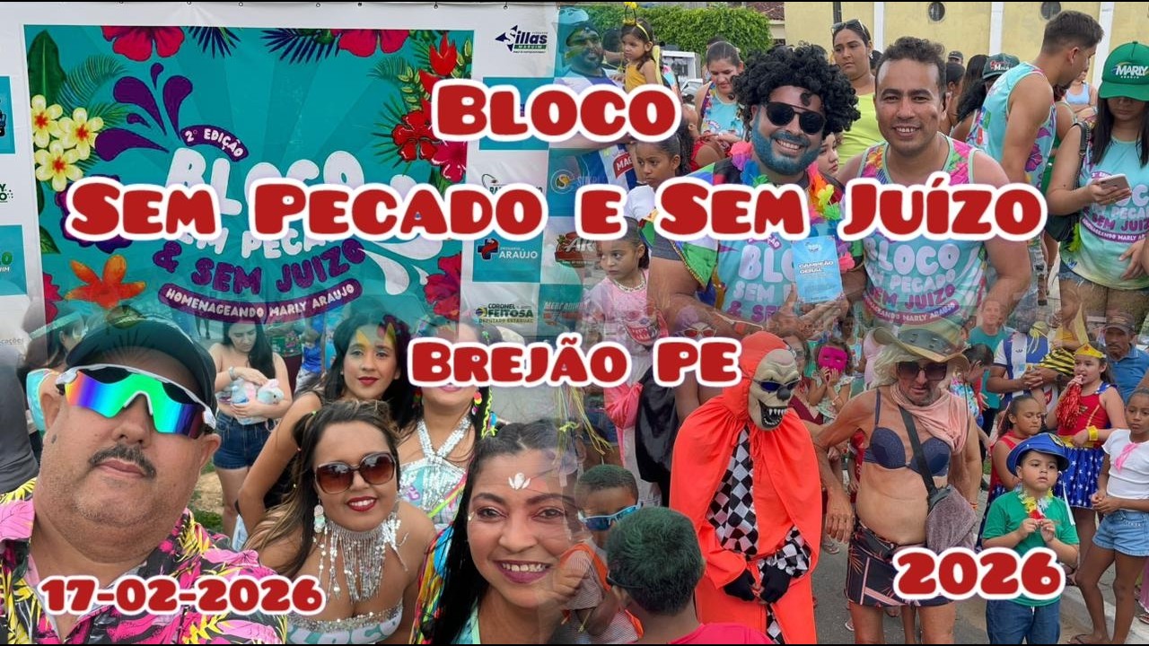 Bloco Sem Pecado e Sem Juízo 2º Ano #bloco #carnaval #frevo #folia