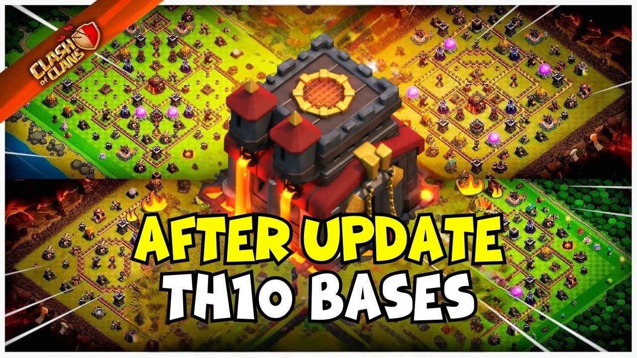 Best TH10 War/Trophy/Farming Base Links | Coc Town Hall 10 Base Layout - Clash Of Clans