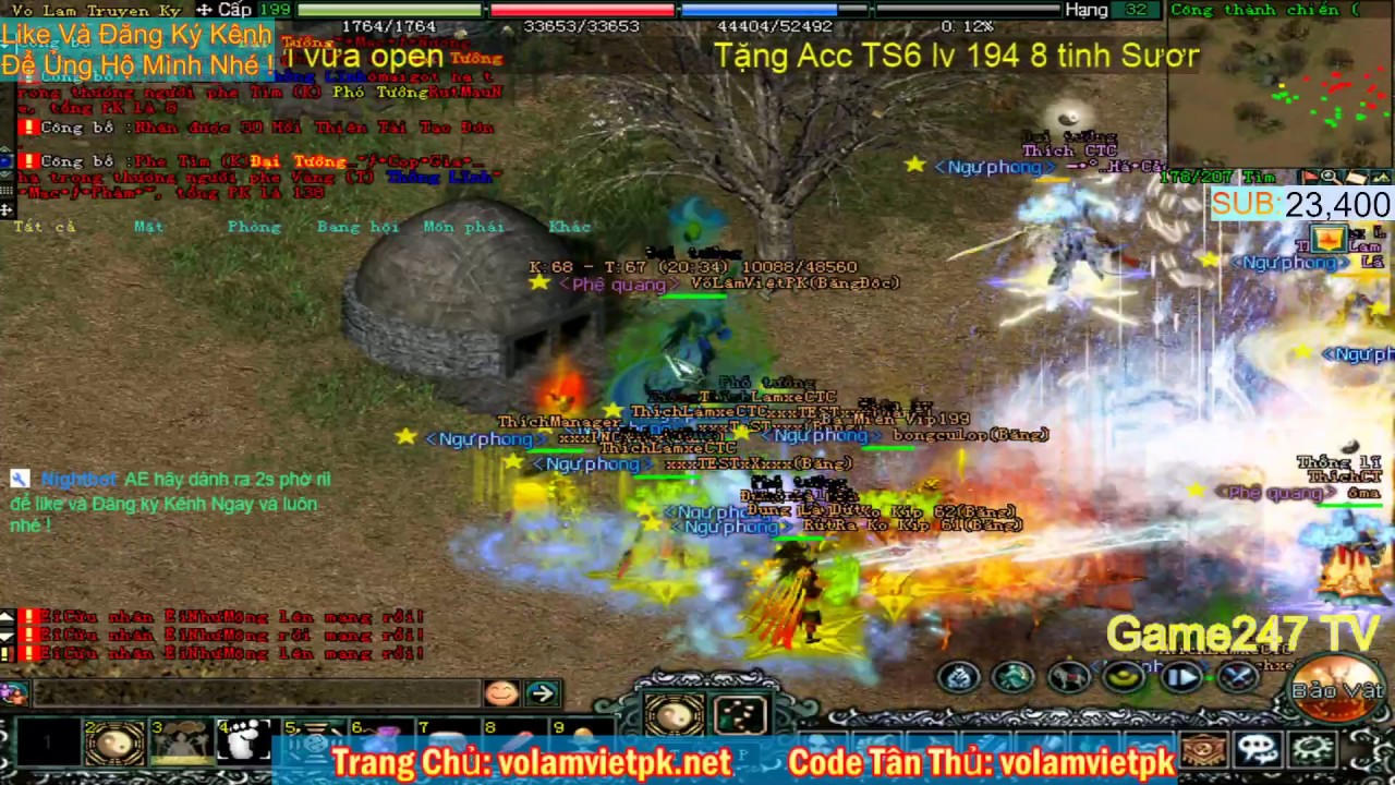 Game247 TV- LOL ADMIN Cầm V&Otilde; DANG KHI TEST SV Hỏa Long - v&otilde; l&acirc;m việt pk  -