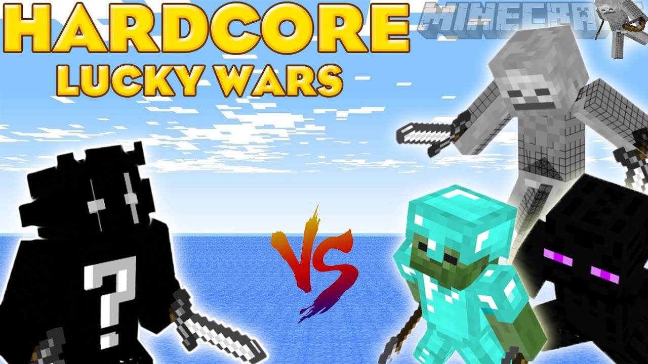 HARDCORE НА LUCKY WARS [FUNNY MOMENTS #5]