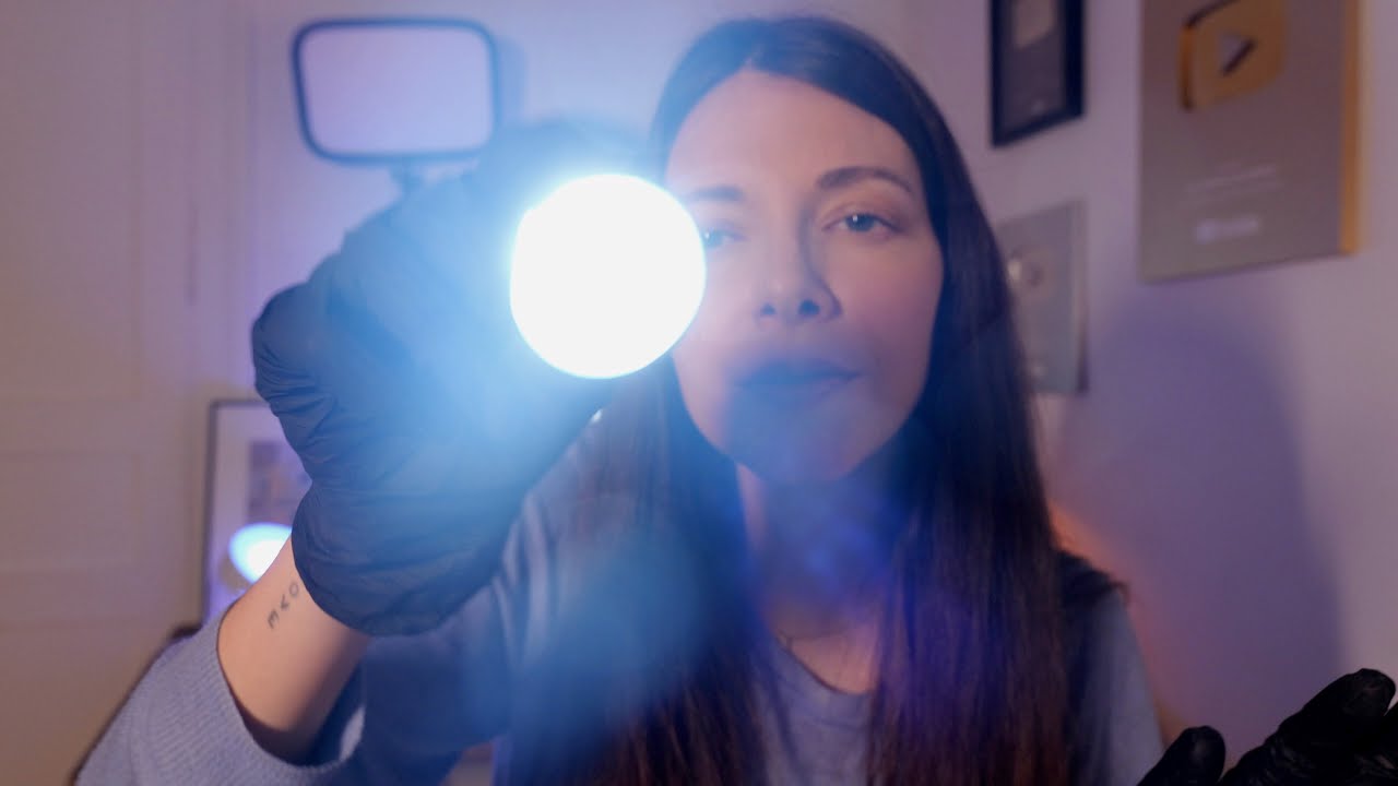 ASMR | Chequeo medico de los NERVIOS CRANEALES