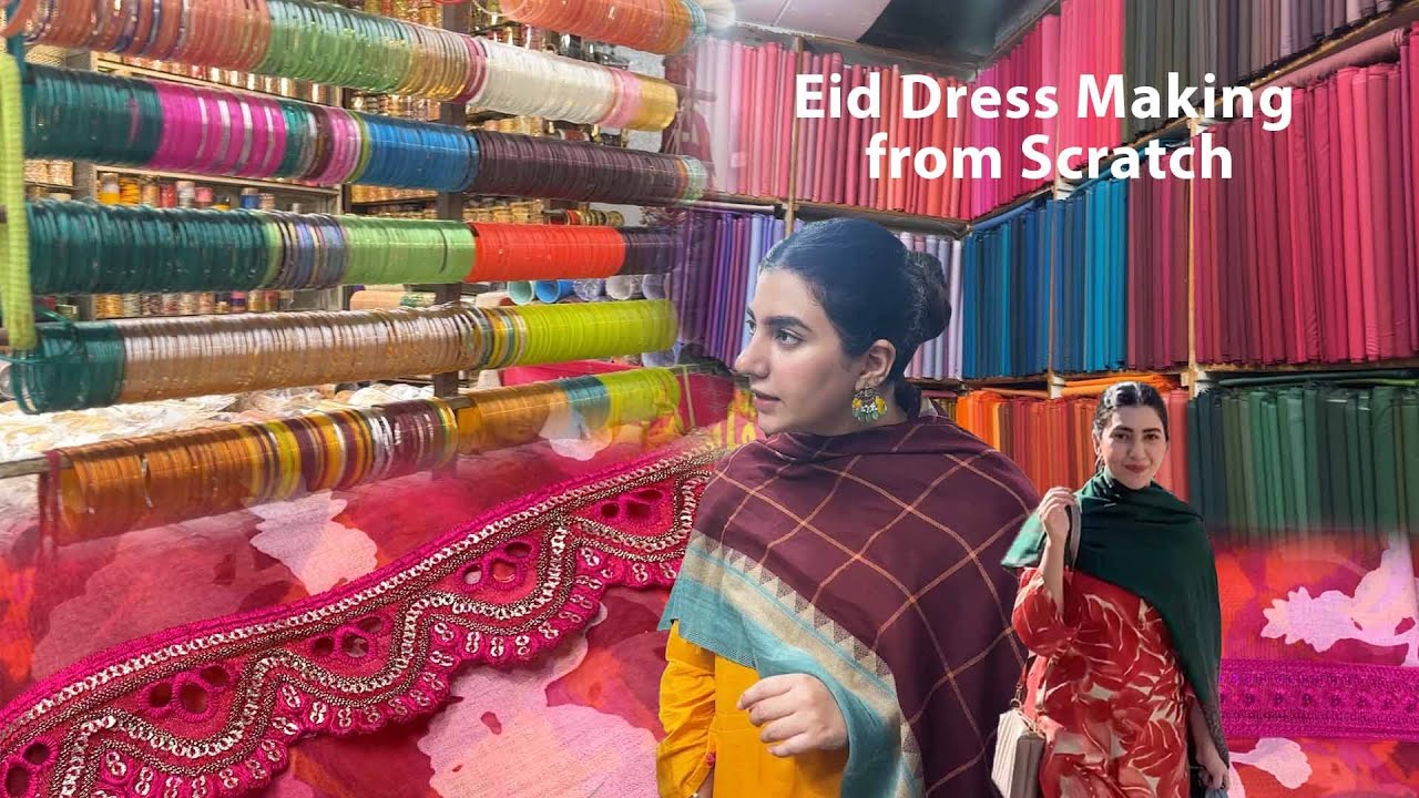 Eid Dress Recreation Series Part 3 | Ethnic & Lulusar 8K Challenge | Local Shopping