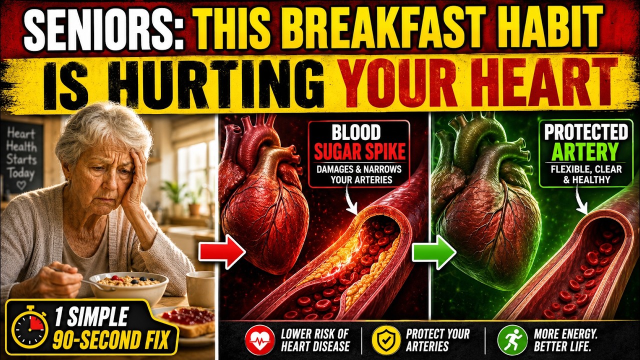 Seniors: THIS 1 Everyday Breakfast Habit May Be Quietly Hurting Your Heart Health