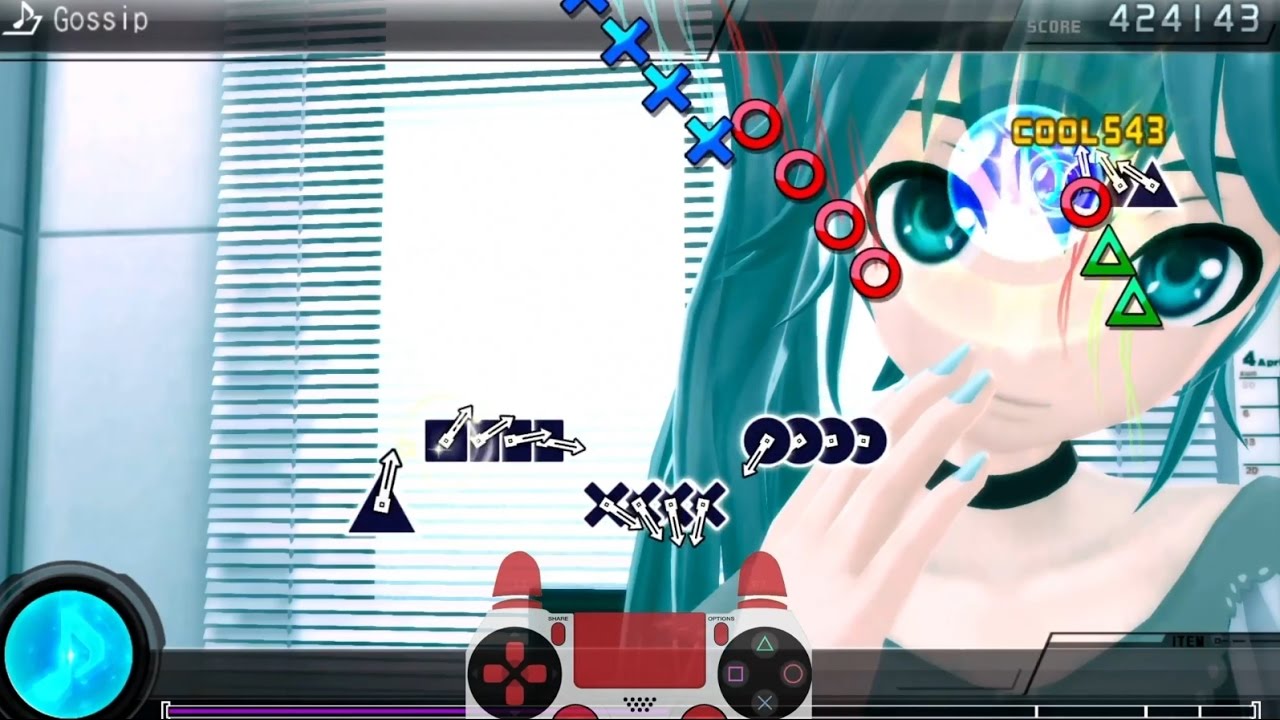 【初音ミク 】Gossip EDIT Perfect 【 Project Diva F2ND PS3 】