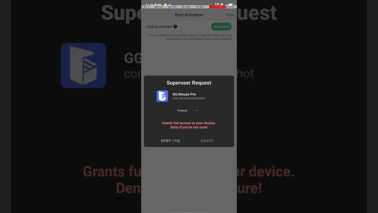 GG Mouse Pro Tutorial - Activation with Root #ggmousepro