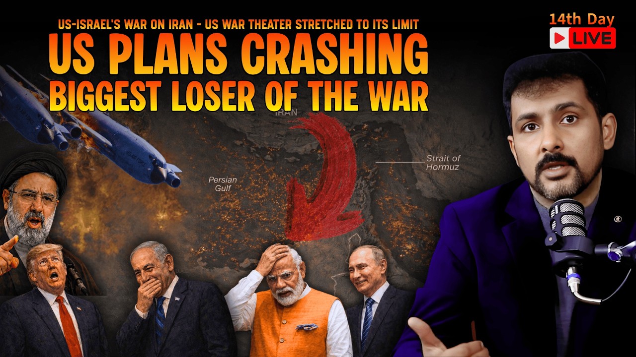 Day 14: US-Israel War on Iran | War Theater Overstretched & Tanker Jets Crashing | Faisal Warraich