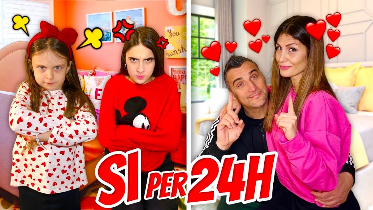 AURORA e LUDOVICA DICONO SI per 24 ORE ai GENITORI &bull;Challenge&bull;