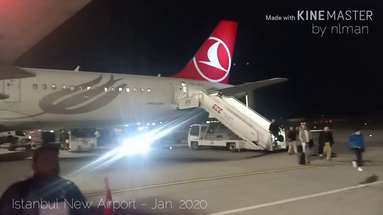 Transit in Istanbul: Bus Transfer @New Airport to International Transfer Desk ( Turkish Airlines )