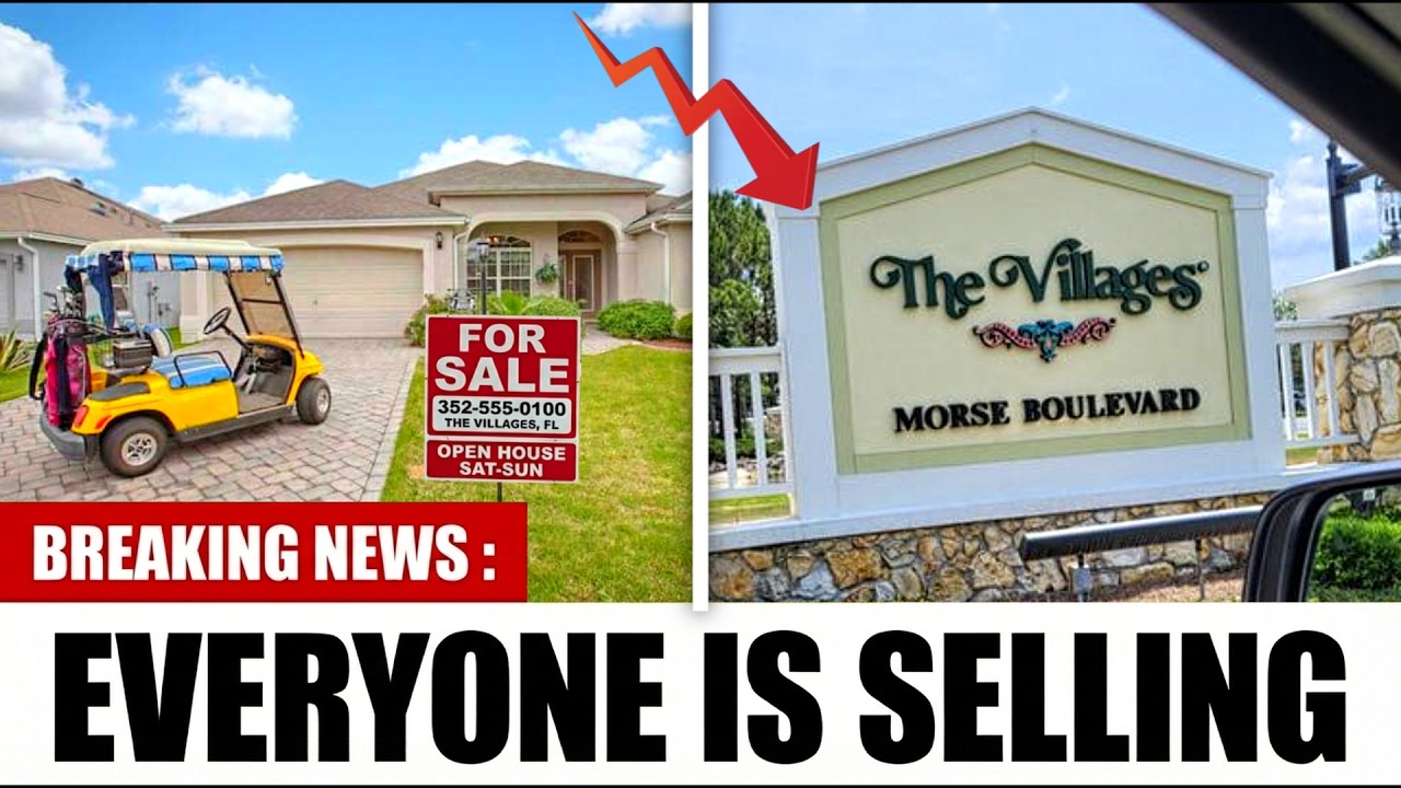 Florida Residents IN PANIC After The Villages Housing Market Starts CRASHING!