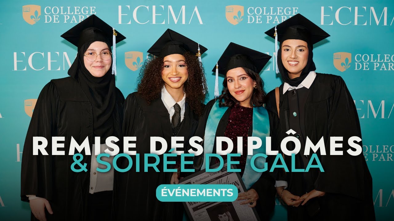 REMISE DES DIPLÔMES ET GALA ECEMA 2025