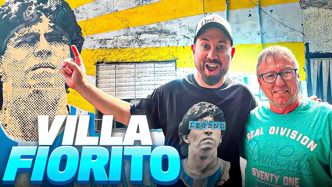 Españoles CONOCEN La Casa de MARADONA 🇦🇷 Villa Fiorito