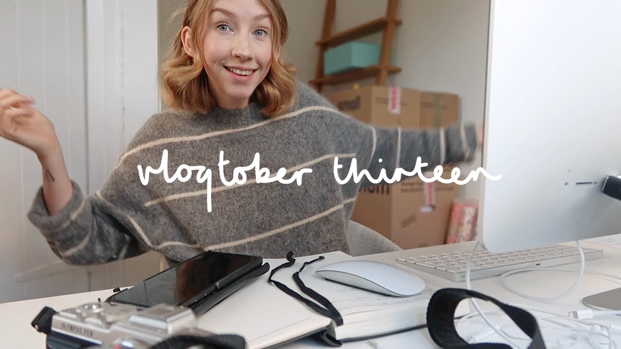 OFFICIALLY MOVED IN & THERAPY SO FAR.. | VLOGTOBER