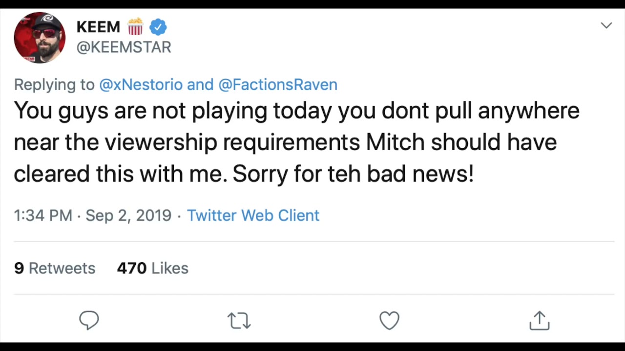 Dream Reupload: Keemstar's Minecraft Monday Mess up