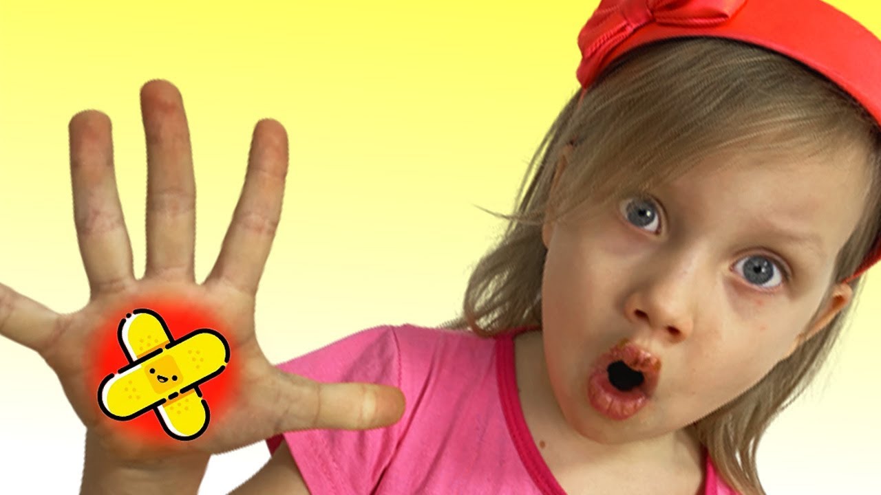 The Boo Boo Song (New version) Alex and Nastya kids videos