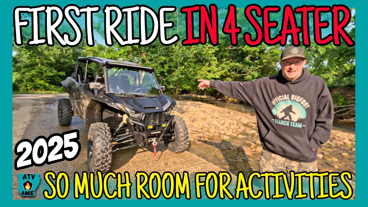 First Ride in the 2025 Kawasaki Teryx KRX 4 – Ozark Break-In Adventure!
