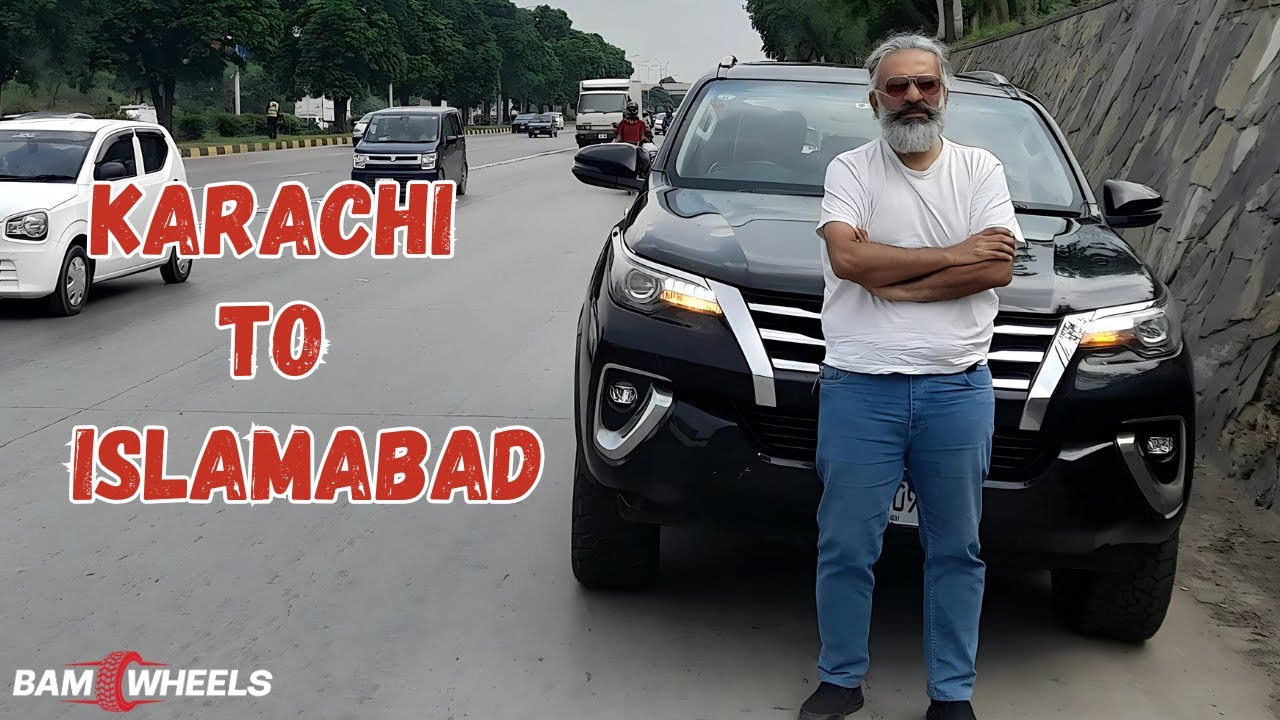 I Took My Fortuner to Islamabad | Omer Arshad | Bamwheels