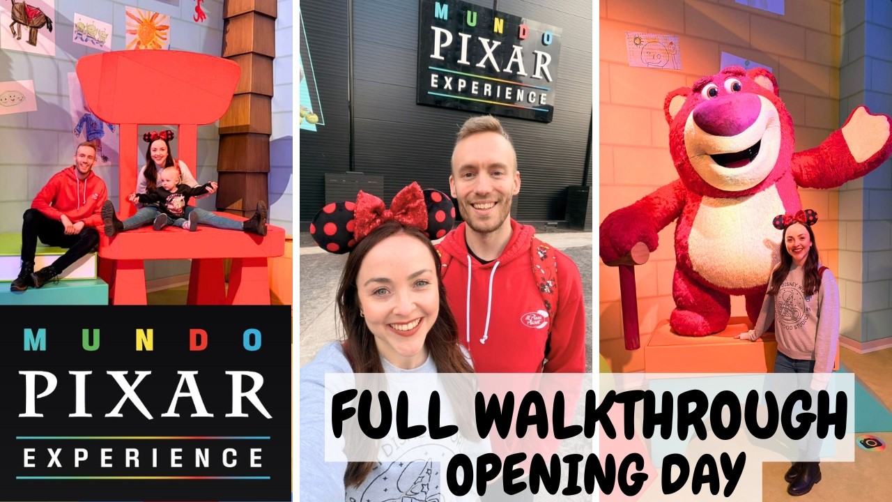 Mundo Pixar Experience | OPENING DAY | Full Walkthrough