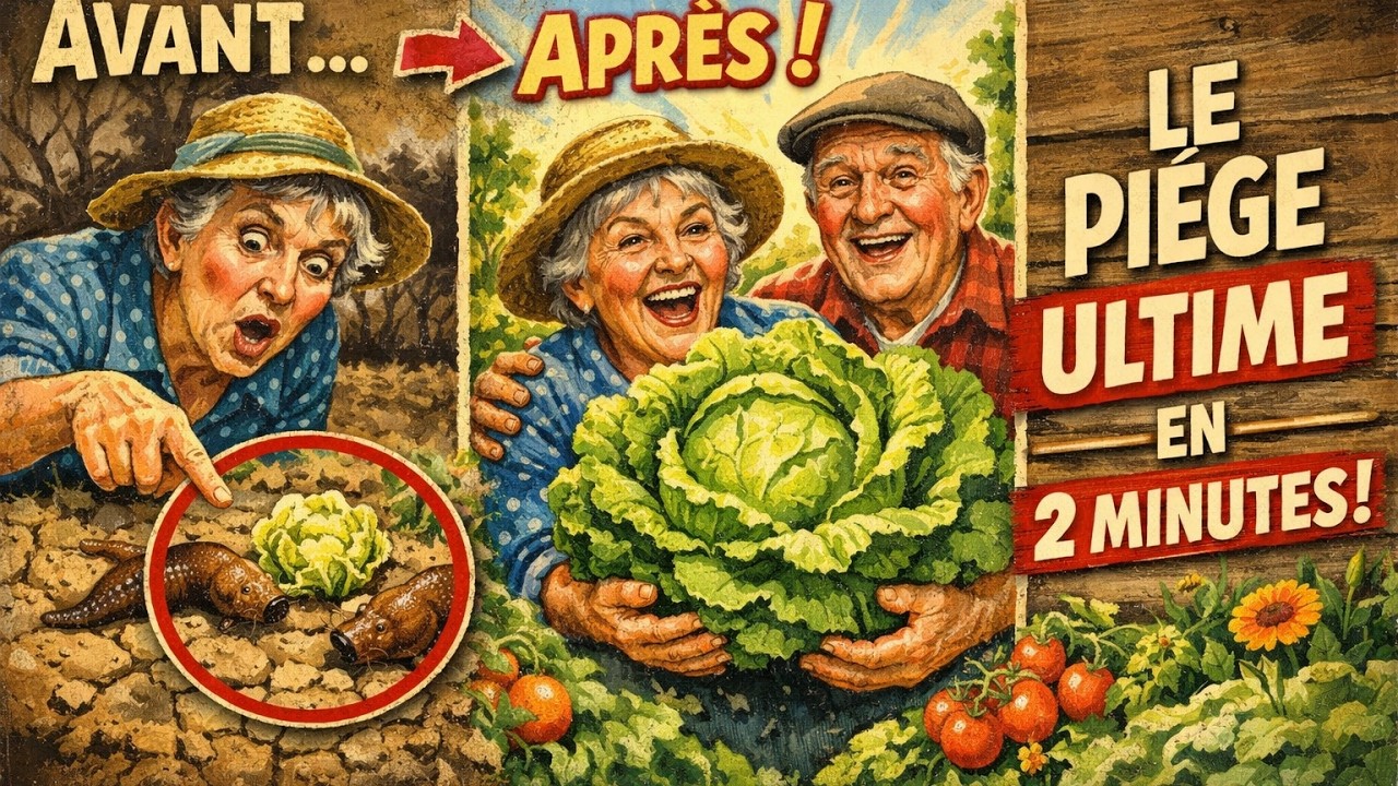 LIMACES : Arrêtez ce massacre ! Le piège ultime en 2 minutes.