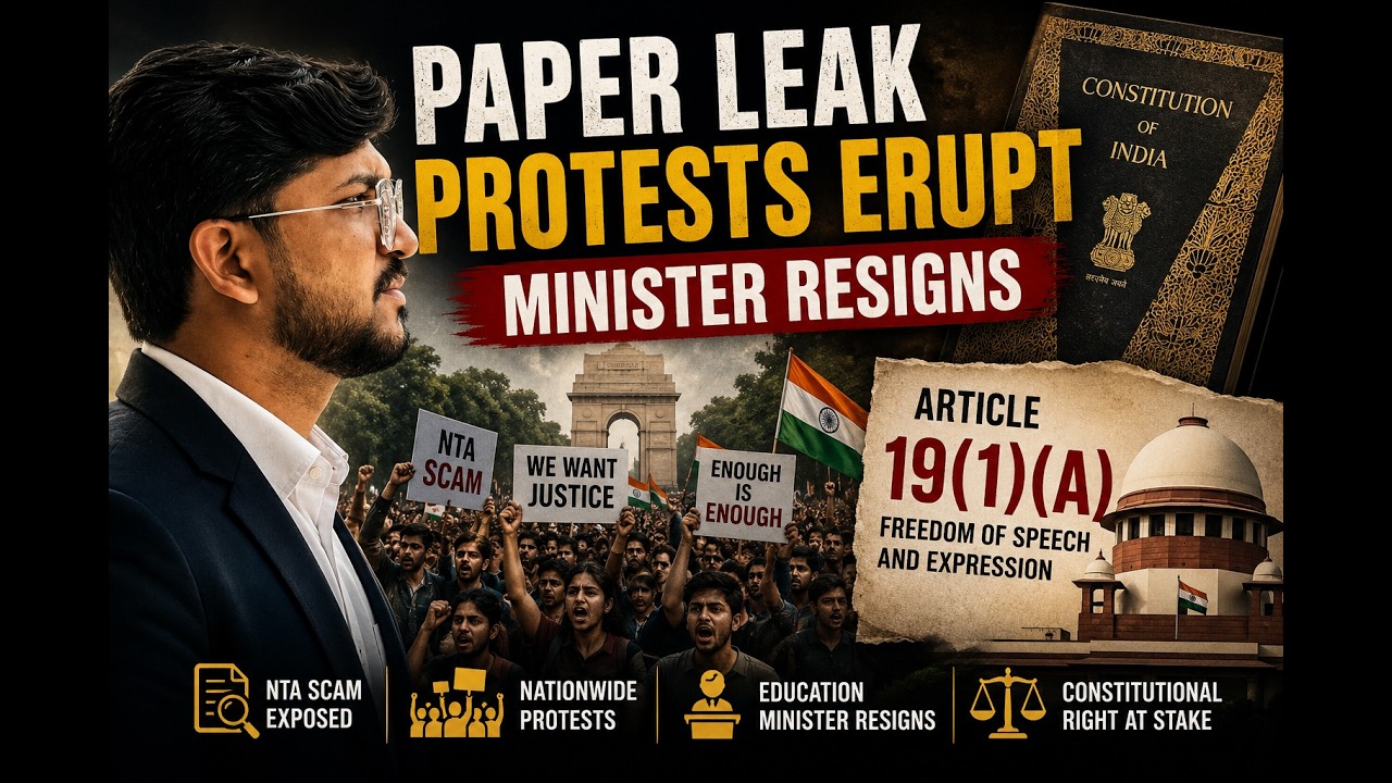 The NEET Paper Leak That Shook India | A Legal Analysis