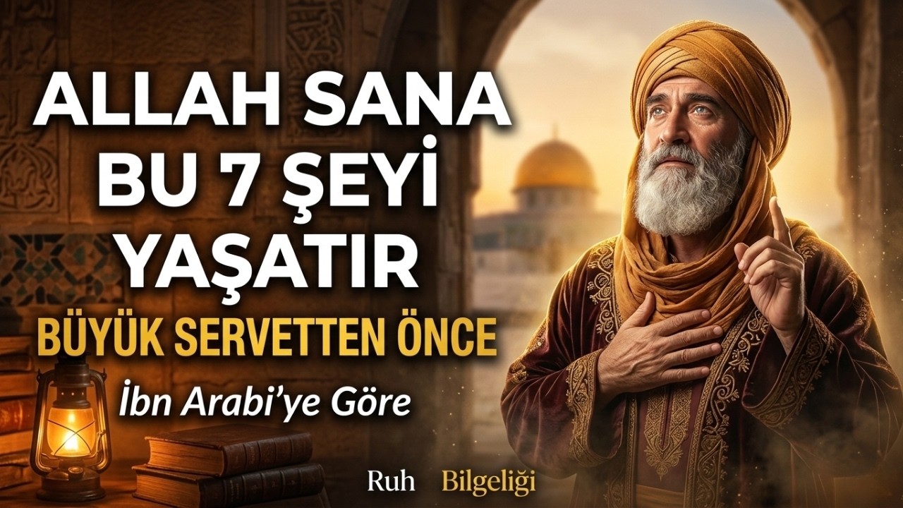 Allah Sana Büyük Bir Servet Göndermeden Önce Bu 7 Şeyi Yaşatır | İbn Arabi’ye Göre