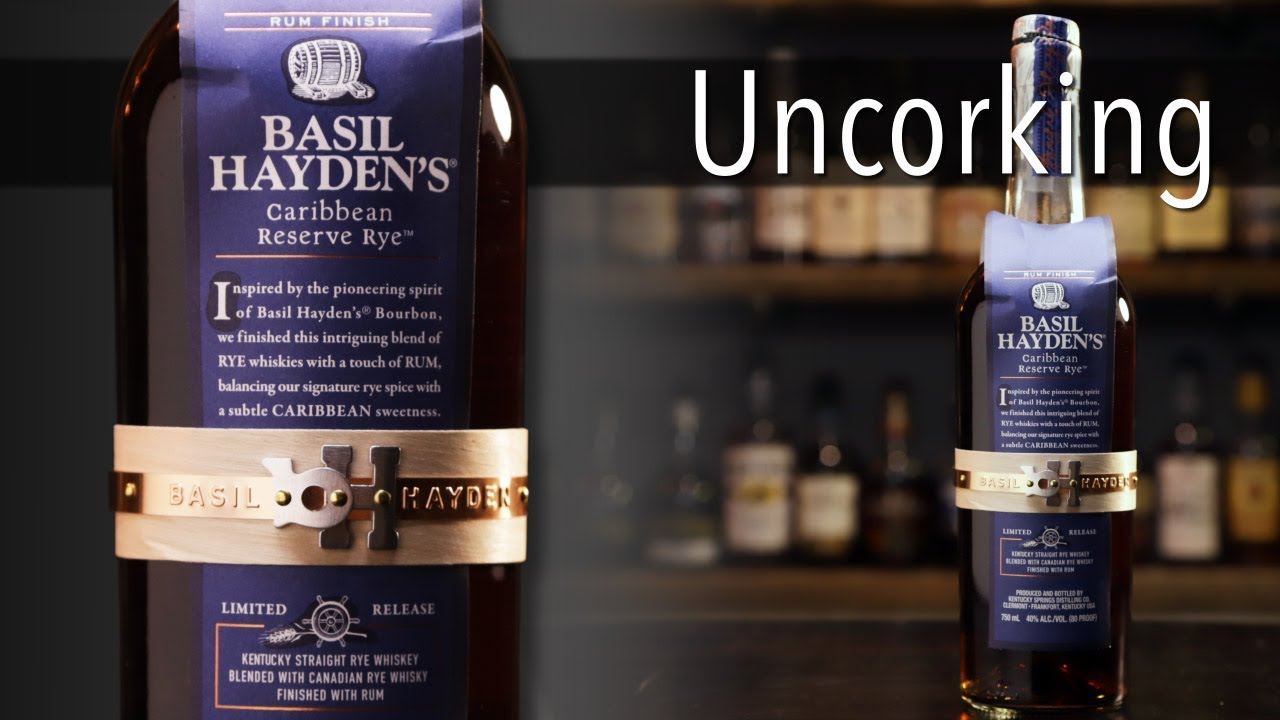 Uncorking Basil Hayden's Caribbean Reserve Rye