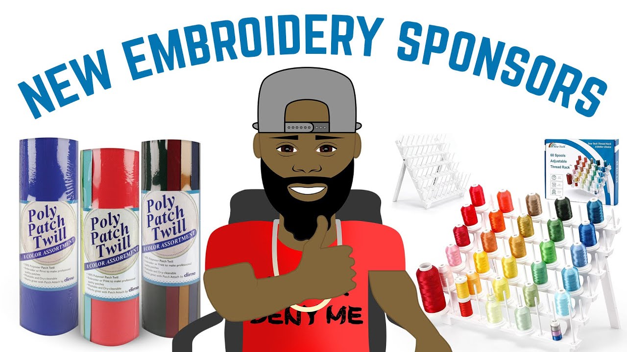 New Embroidery Supplies From DIME & Sew Tech 😁