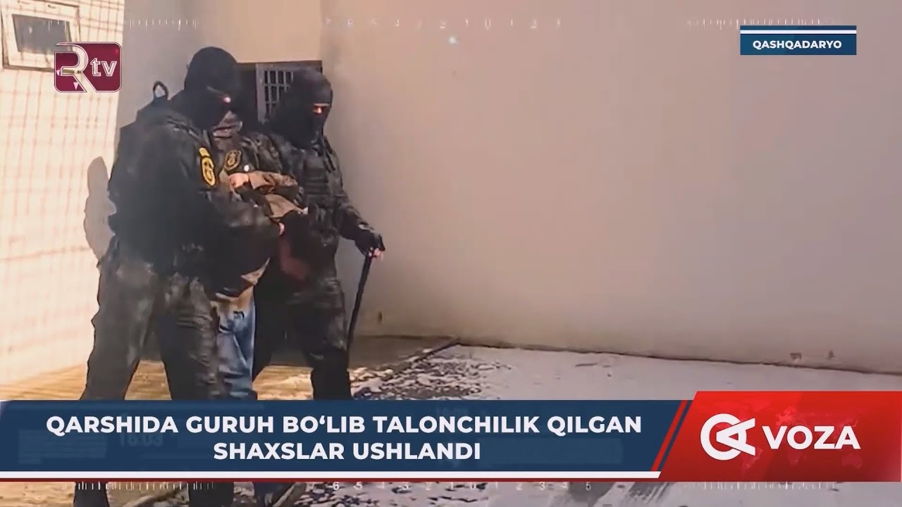 Qarshida guruh boʻlib talonchilik qilgan shaxslar ushlandi (Qashqadaryo)