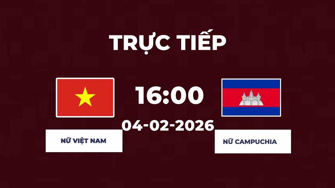 Nữ Việt Nam vs Nữ Campuchia | Sức Mạnh Càn Quét Đối Thủ