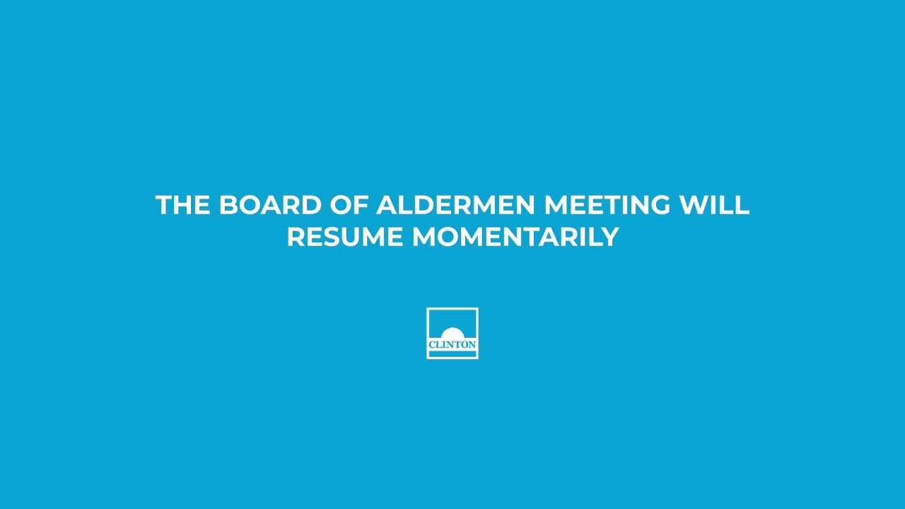January 6 Board of Aldermen Meeting