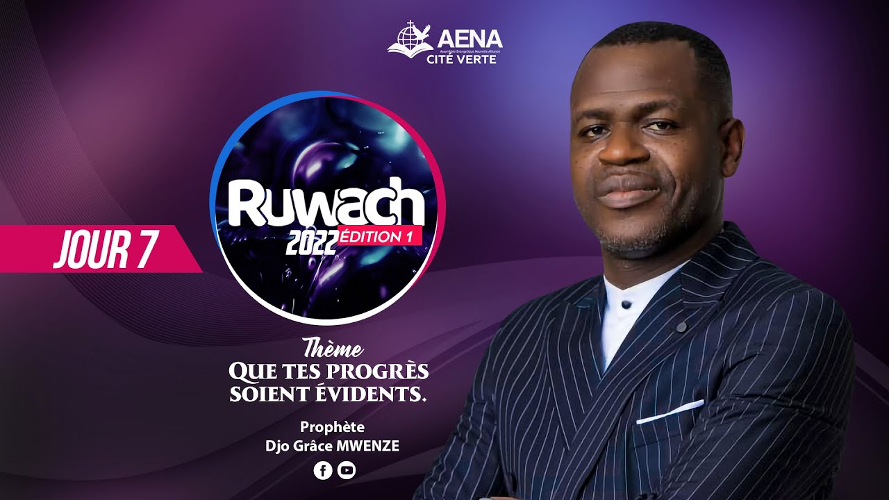 Que tes progrès soient évidents (#JOUR7) : Prophète Djo Grace MWENZE