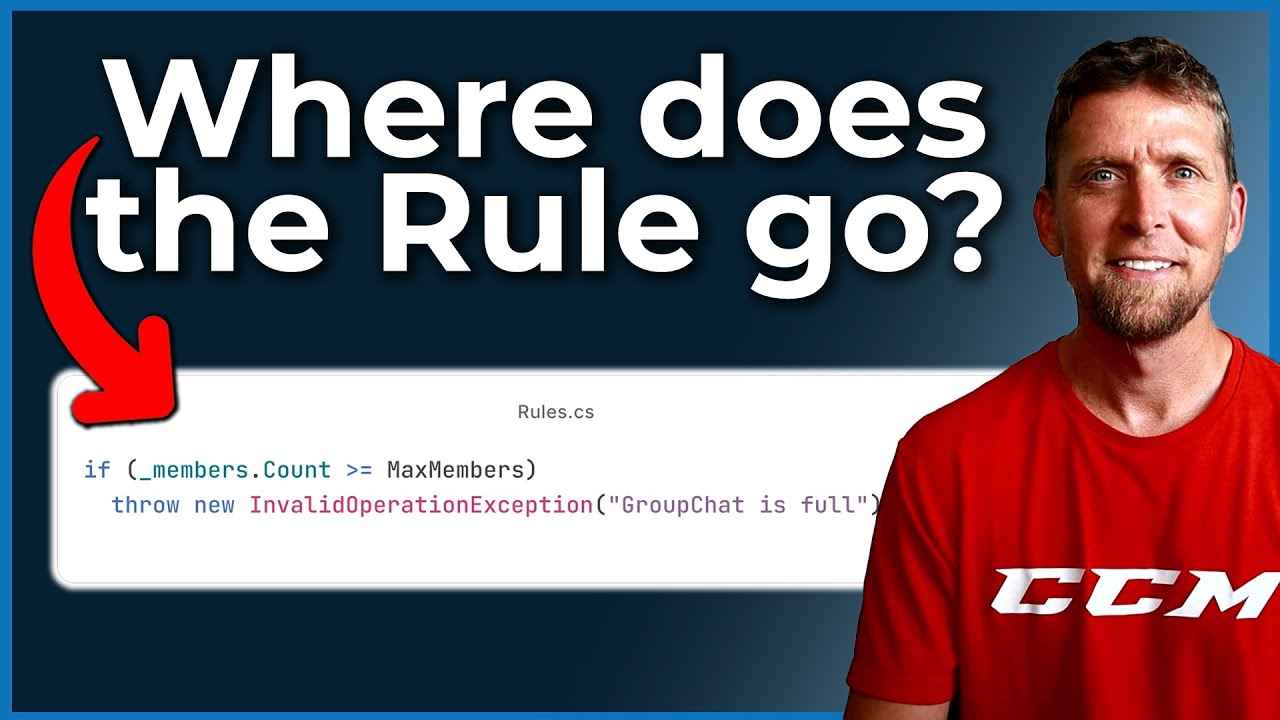 You don&rsquo;t need an Aggregate in DDD. Model Rules, Not Relationships