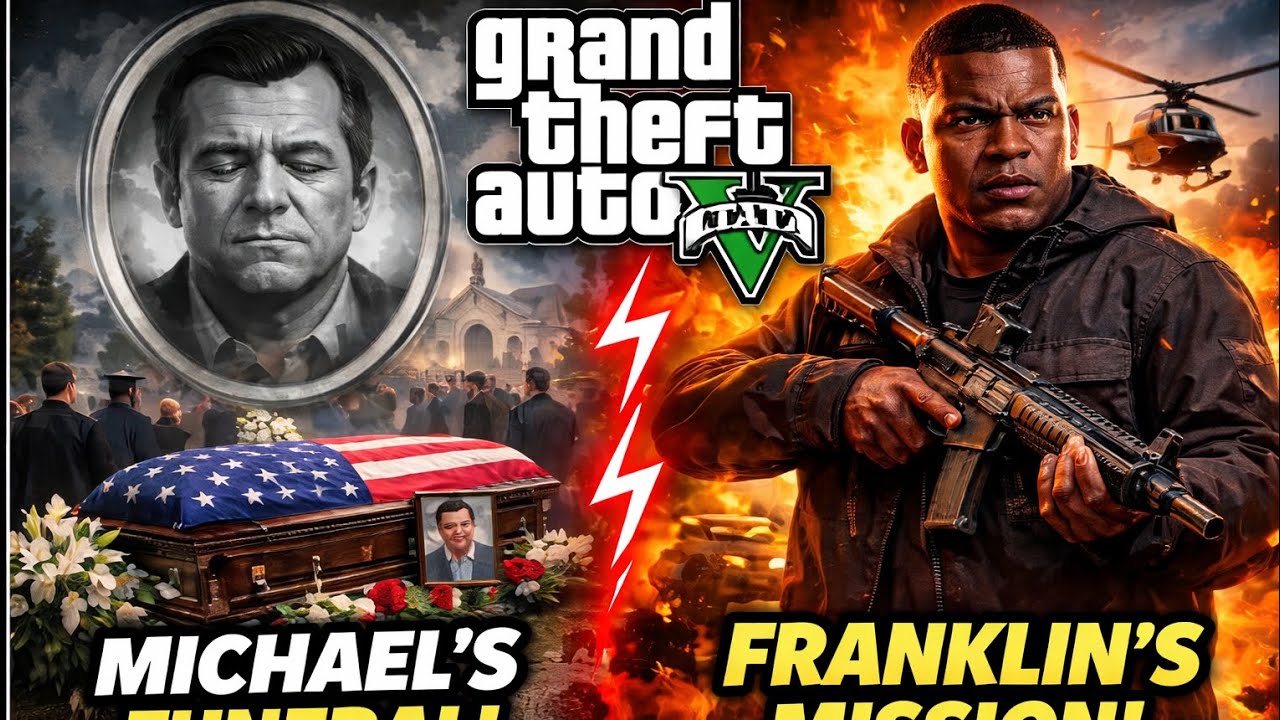 Michael Ka Funeral 😭 Aur Franklin Ka Deadly Mission 🔥 | GTA 5 Story Mode Gameplay