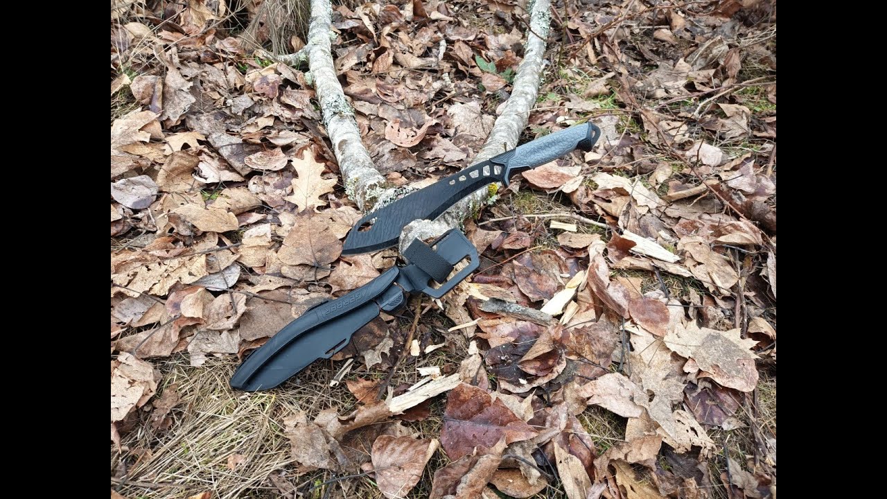 MACHETE TACTICO GERBER VERSAFIX PRO. VIDEO EN ESPANOL