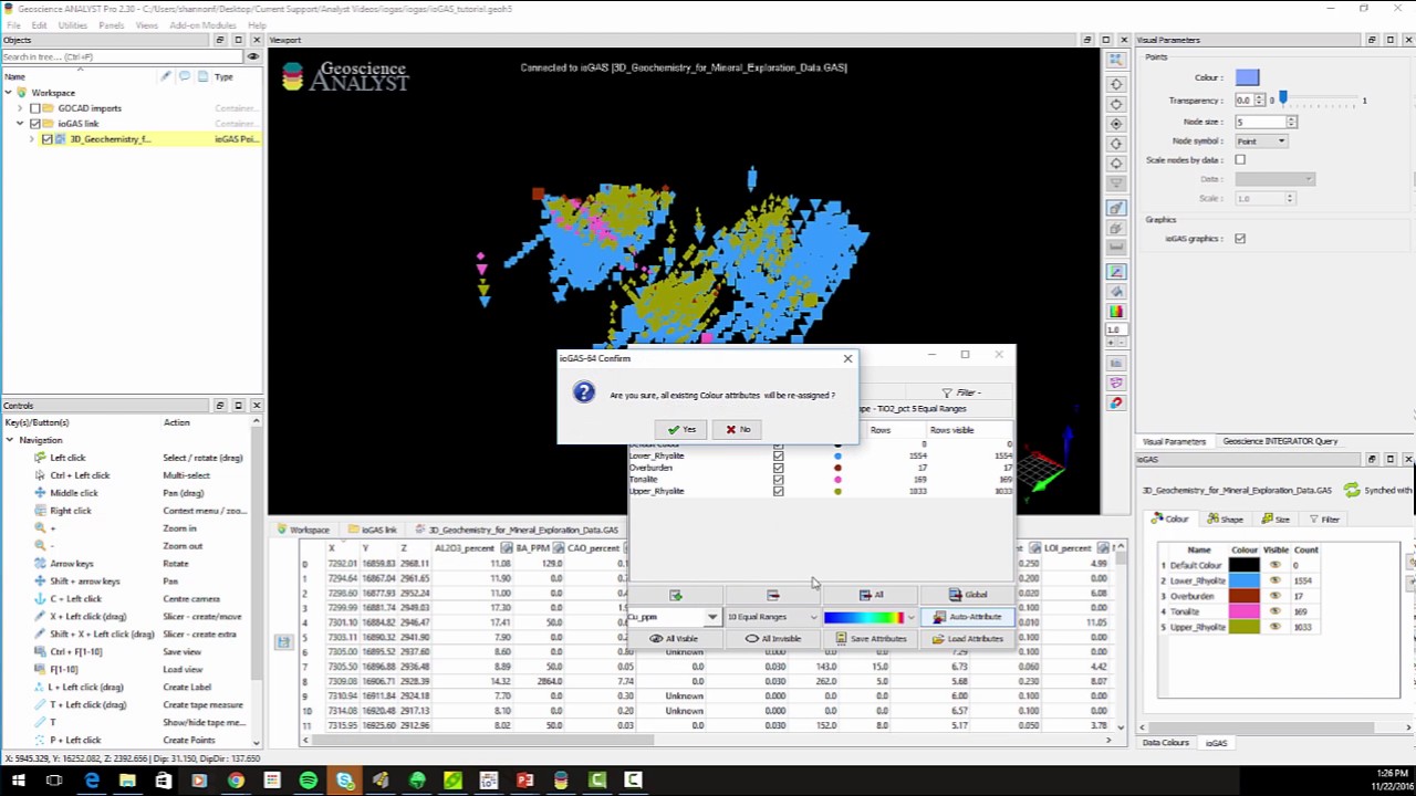 ioGAS Link tutorial - Geoscience ANALYST