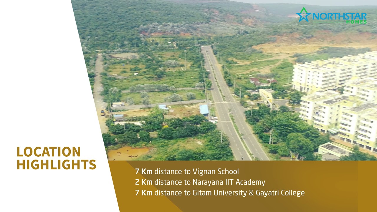 Golden Valley by Northstar Homes | 2BHK & 3BHK Flats for Sale Vishakapatnam |