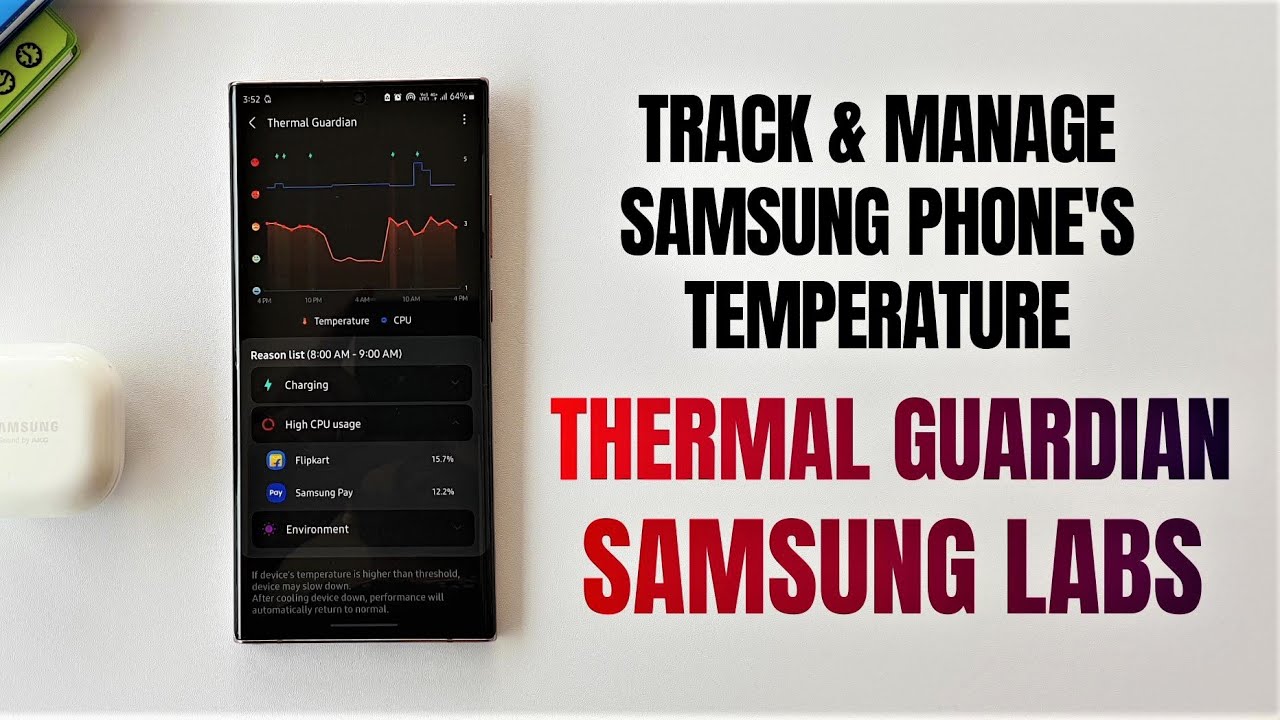 Как отслеживать и контролировать температуру телефона Samsung? - Thermal Guardian - Samsung Labs ...